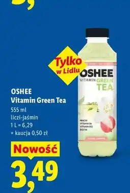 Lidl Herbata mrożona Oshee Vitamin Green Tea Liczi-Jaśmin oferta