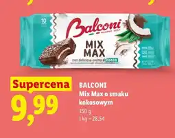 Lidl Mix Max o smaku kokosowym Balconi oferta