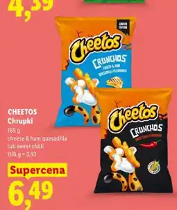 Lidl Chrupki cheese & ham quesadilla Cheetos oferta