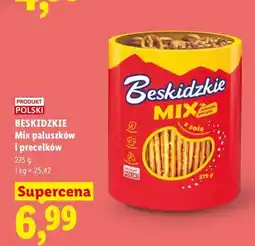 Lidl Mix paluszków i precelków Beskidzkie oferta