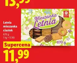 Lidl Ciastka Letnia mieszanka ciastek Cukry Nyskie oferta