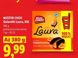 Lidl Galaretki Laura Mister Choc pomarańczowe oferta