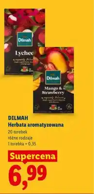 Lidl Herbata aromatyzowana Dilmah Lychee oferta