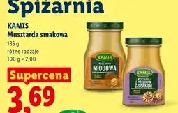 Lidl Musztarda z pieczonym czosnkiem Kamis oferta