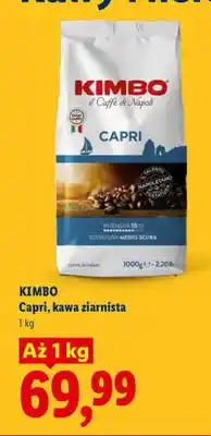 Lidl Kawa ziarnista Kimbo Capri oferta