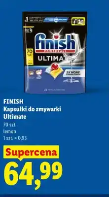 Lidl Kapsułki do zmywarki Finish Powerball Ultimate Lemon oferta