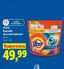 Lidl Kapsułki do prania kolorów Vizir oferta