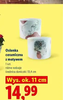 Lidl Osłonka ceramiczna z motywem oferta