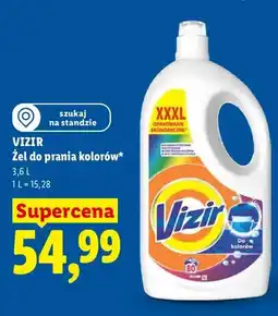 Lidl Żel do prania kolorów Vizir oferta