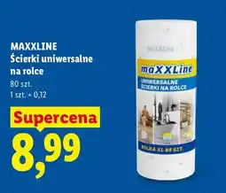 Lidl Ścierki uniwersalne na rolce Maxxline oferta