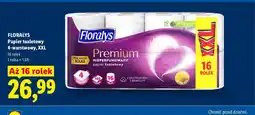 Lidl Papier toaletowy Floralys Premium 4-warstwowy XXL oferta
