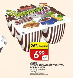 Chata Polska Deser czekoladowo-orzechowy Ehrmann Robby 4 You 4-pak oferta