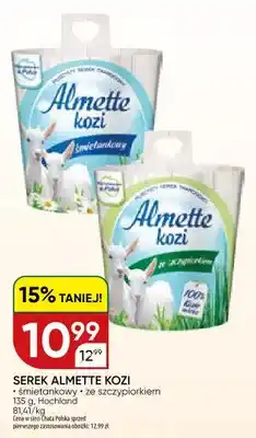 Chata Polska Serek kozi Almette śmietankowy oferta