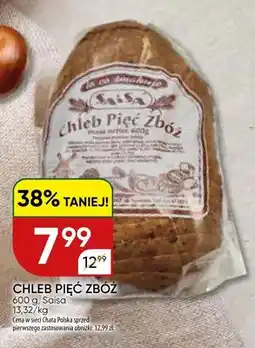 Chata Polska Chleb pięć zbóż Saisa oferta