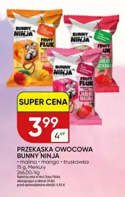 Chata Polska Przekąska owocowa malina Bunny Ninja oferta