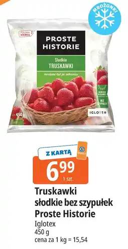 E.Leclerc Truskawki słodkie bez szypułek Proste Historie oferta