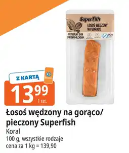 E.Leclerc Łosoś wędzony na gorąco/pieczony Superfish oferta