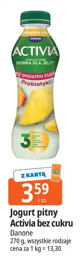 E.Leclerc Jogurt pitny Activia bez cukru oferta