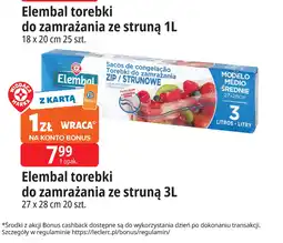 E.Leclerc Elembal torebki do zamrażania ze struną oferta