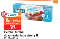 E.Leclerc Elembal torebki do zamrażania ze struną oferta