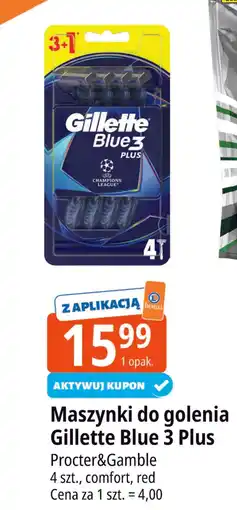 E.Leclerc Maszynki do golenia Gillette Blue 3 Plus oferta