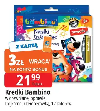 Kredki Bambino
