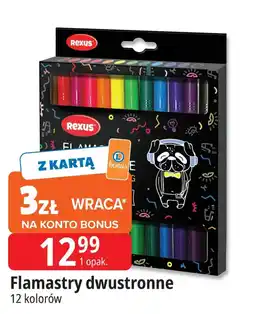 E.Leclerc Flamastry dwustronne Rexus oferta