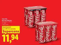 Lidl Coca-Cola oferta