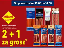 Lidl Kabanosy Pikok oferta