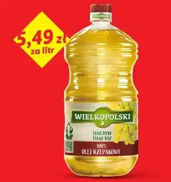 Lidl WIELKOPOLSKI OLEJ RZEPAKOWY oferta