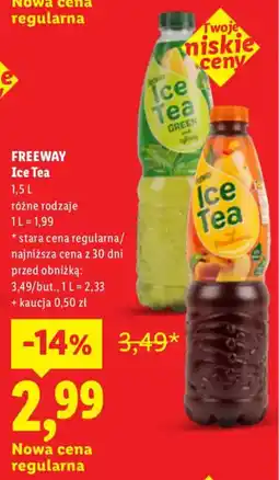 Lidl FREEWAY Ice Tea oferta