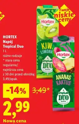 Lidl Napój Tropical Duo oferta