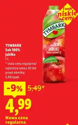 Lidl Sok 100% jabłko oferta