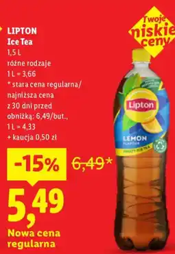 Lidl LIPTON Ice Tea oferta