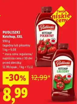 Lidl Pudliszki Ketchup oferta