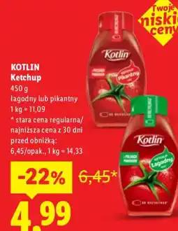 Lidl Kotlin Ketchup oferta