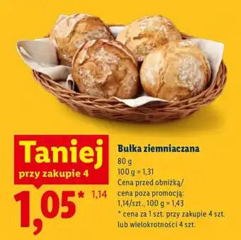 Lidl Bułka ziemniaczana oferta