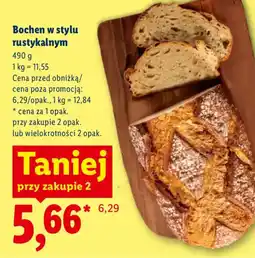 Lidl Bochen w stylu rustykalnym oferta