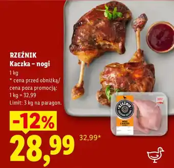 Lidl RZEŹNIK Kaczka - nogi oferta