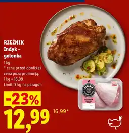 Lidl RZEŹNIK Indyk - golonka oferta