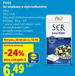 Lidl Ser sałatkowy w stylu bałkańskim oferta