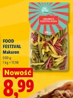 Lidl FOOD FESTIVAL Makaron oferta