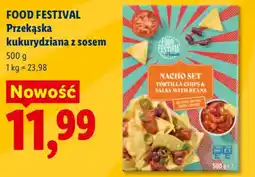 Lidl Przekąska kukurydziana z sosem oferta