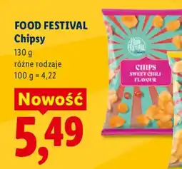 Lidl Chipsy FOOD FESTIVAL oferta