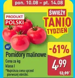 ALDI Pomidory malinowe oferta