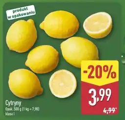 ALDI Cytryny oferta