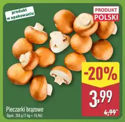 ALDI Pieczarki brązowe oferta