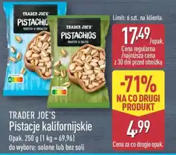ALDI TRADER JOE'S Pistacje kalifornijskie oferta