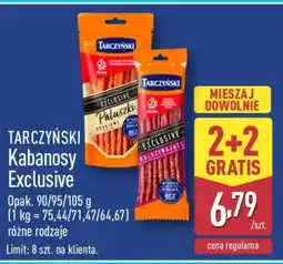 ALDI TARCZYŃSKI Kabanosy Exclusive oferta