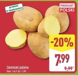 ALDI Ziemniaki jadalne oferta
